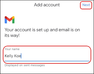 Gmail - Your name